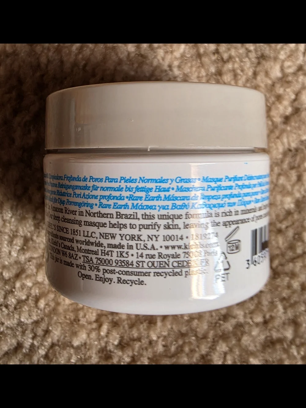 Kiehl's Skincare Duo Travel/Trial Size - Cleanser & Deep Pore Mask $35 NWT